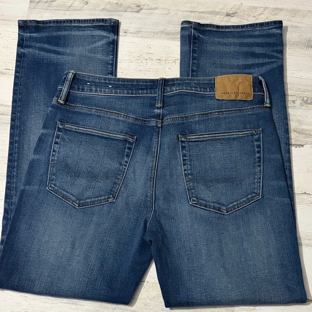 American Eagle Outfitters Men's Original Bootcut Jeans Size 33 - Picture 3 of 9